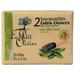 Le Petit Olivier 2 Extra mild soap bars мыло 2х100 Зелений чай