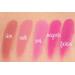 Свотч на MESAUDA Matte Lipstick Palette от Екатерина