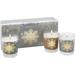 Durance Noel Perfumed Candle Set набор парфюмированных свечей 3x75 г Ароматы: Снежинка, Имбирный пряник, Рождест