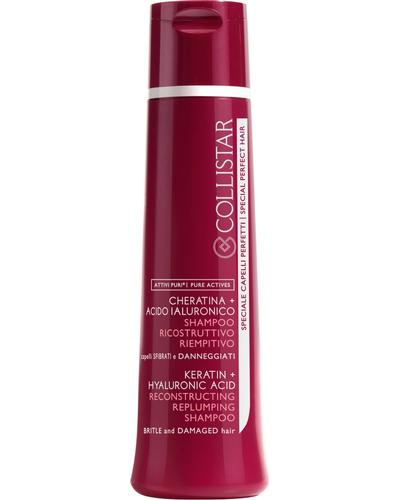 Collistar Keratin + Hyaluronic Acid Reconstructive Replumping Shampoo главное фото