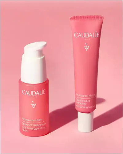 Caudalie Vinosource SOS Serum Set фото 1