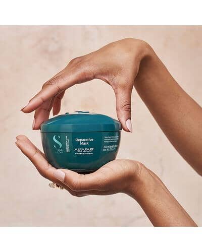Alfaparf Milano Semi Di Lino Reconstruction Reparative Mask фото 2