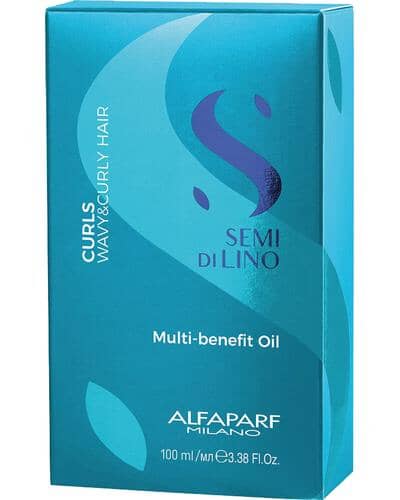 Alfaparf Milano Semi Di Lino Curls Multi-Benefit Oil фото 1