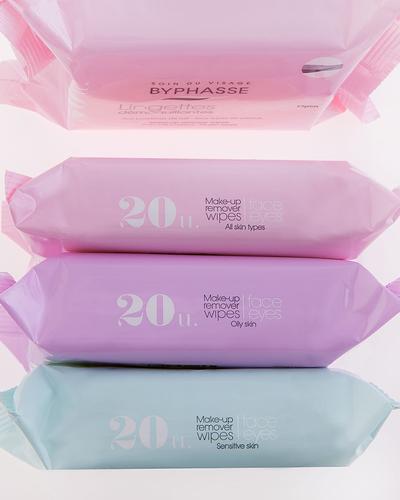 Byphasse Make-up Remover Wipes Milk Proteins All Skin Types фото 2